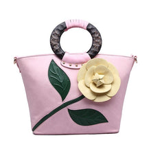Load image into Gallery viewer, QIAOBAO Flower Big Luxury Handbags Women Bag Ladies Hand Bags Women Leather Handbags Messenger Bags Famous Brand Designer Tote