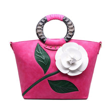 Load image into Gallery viewer, QIAOBAO Flower Big Luxury Handbags Women Bag Ladies Hand Bags Women Leather Handbags Messenger Bags Famous Brand Designer Tote