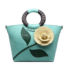 Load image into Gallery viewer, QIAOBAO Flower Big Luxury Handbags Women Bag Ladies Hand Bags Women Leather Handbags Messenger Bags Famous Brand Designer Tote