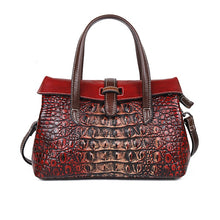 Load image into Gallery viewer, Handbag 2019 Genuine Leather Single Shoulder Ladies Hand Bags Woman Luxury Handbags Women Bags Designer Alligator Bolsos Mujer
