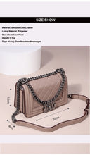 Load image into Gallery viewer, 100% Genuine Leather Crossbody Bags 2019 Famous Brand Handbags Female Luxury Handbags Women Bags Designer Ladies Shoulder Bag