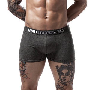 mens underwear boxers cotton underwear for men classical boxers cuecas 1pcs shorts