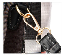 Load image into Gallery viewer, Geometric Panelled Style Fashion New Women&#39;s Leather Handbags Ladies Shoulder Bag Large Capacity Pocket Boston Crossbody Bags