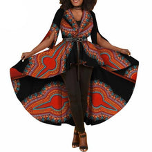 Load image into Gallery viewer, New African Dashiki Print Dresses for Women Trench Women Maxi Outwear Trench Coat Womens Dashikis Brand Clothing 6XL WY1812