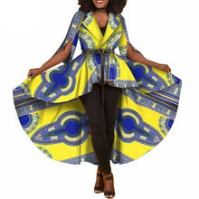 Load image into Gallery viewer, New African Dashiki Print Dresses for Women Trench Women Maxi Outwear Trench Coat Womens Dashikis Brand Clothing 6XL WY1812