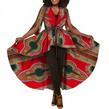 Load image into Gallery viewer, New African Dashiki Print Dresses for Women Trench Women Maxi Outwear Trench Coat Womens Dashikis Brand Clothing 6XL WY1812