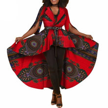 Load image into Gallery viewer, New African Dashiki Print Dresses for Women Trench Women Maxi Outwear Trench Coat Womens Dashikis Brand Clothing 6XL WY1812