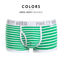 Load image into Gallery viewer, Pink Hero Men Male Underwear Men boxers Plain Cotton Boxer Shorts Panties Brand Clothing Cueca Cuecas Boxer U Convex Pouch