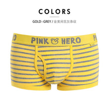 Load image into Gallery viewer, Pink Hero Men Male Underwear Men boxers Plain Cotton Boxer Shorts Panties Brand Clothing Cueca Cuecas Boxer U Convex Pouch