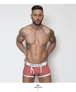 Pink Hero Men Male Underwear Men boxers Plain Cotton Boxer Shorts Panties Brand Clothing Cueca Cuecas Boxer U Convex Pouch