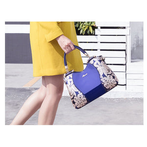 Women Bags For Ladies Handbags Large Capacity Women's Handbags Top-handle Hand bags Floral Luxury Patent Leather Bag