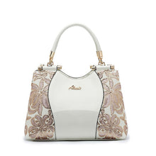 Load image into Gallery viewer, Women Bags For Ladies Handbags Large Capacity Women&#39;s Handbags Top-handle Hand bags Floral Luxury Patent Leather Bag