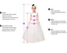 Load image into Gallery viewer, Flower Girl Dresses for Weddings Tulle Princess Lace Half Sleeve Holy First Communion Gowns Party Pageant Dress For Girls