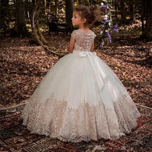 Load image into Gallery viewer, Lace Flower Girls Dresses For Wedding First Communion Dresses Party Prom Princess Gown Pageant Dresses