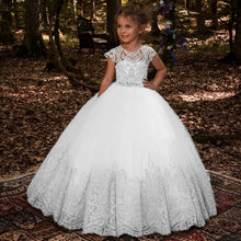 Load image into Gallery viewer, Lace Flower Girls Dresses For Wedding First Communion Dresses Party Prom Princess Gown Pageant Dresses