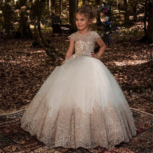 Load image into Gallery viewer, Lace Flower Girls Dresses For Wedding First Communion Dresses Party Prom Princess Gown Pageant Dresses