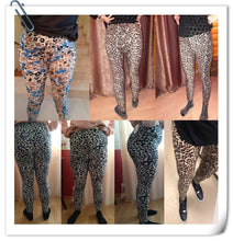 Load image into Gallery viewer, YRRETY Leggings Leopard Women Leopard Print Leggings Spring And Autumn High Elasticity Pant Leggins High Waist Elastic Legging