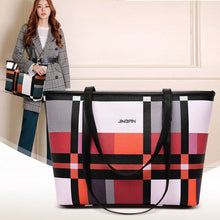 Load image into Gallery viewer, Pu Leather Large Capacity Women&#39;s Handbags Luxury Designer Woman Casual Tote Shoulder Bags Female Fashion Brand Hand Bag 2020