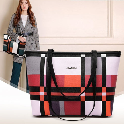 Pu Leather Large Capacity Women's Handbags Luxury Designer Woman Casual Tote Shoulder Bags Female Fashion Brand Hand Bag 2020