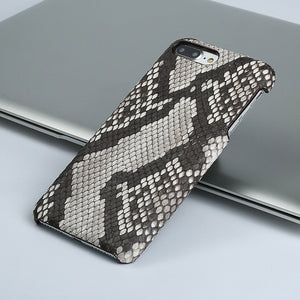 Genuine Leather Python skin phone case for iphone x xS XR 5 6 7 8 8plus Soft touch Luxury protective case For iphone 11 pro max