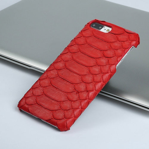 Genuine Leather Python skin phone case for iphone x xS XR 5 6 7 8 8plus Soft touch Luxury protective case For iphone 11 pro max