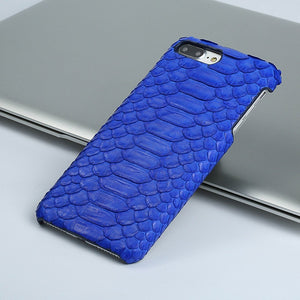 Genuine Leather Python skin phone case for iphone x xS XR 5 6 7 8 8plus Soft touch Luxury protective case For iphone 11 pro max