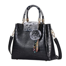 Load image into Gallery viewer, FUNMARDI 4PS Women Bags Set Luxury Crocodile Female Handbags PU Leather Shoulder Bags Brand Composite Bags Crossbody WLHB2024