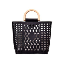 Load image into Gallery viewer, 2021 Summer Bag Women Hollow Out Boho Designer Bags Shopping Fashion Designer Luxury Handbags Set Women Bolsos Mujer Verano