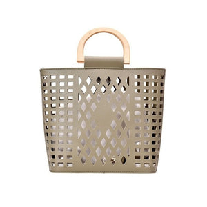 2021 Summer Bag Women Hollow Out Boho Designer Bags Shopping Fashion Designer Luxury Handbags Set Women Bolsos Mujer Verano