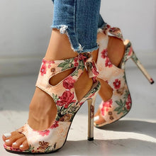 Load image into Gallery viewer, Summer Sexy High Heels woman New High Heels Pumps Sandals Fashion Summer Sexy Ladies Increased shoes