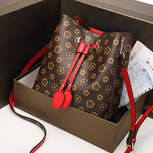 Load image into Gallery viewer, New Fashion Trend Printing Shoulder Messenger crossbody Handbag Wild Large Capacity Drawstring Women&#39;s Bucket Bag