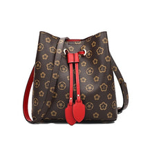 Load image into Gallery viewer, New Fashion Trend Printing Shoulder Messenger crossbody Handbag Wild Large Capacity Drawstring Women&#39;s Bucket Bag