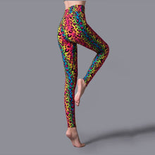 Load image into Gallery viewer, YRRETY Leggings Leopard Women Leopard Print Leggings Spring And Autumn High Elasticity Pant Leggins High Waist Elastic Legging