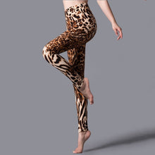 Load image into Gallery viewer, YRRETY Leggings Leopard Women Leopard Print Leggings Spring And Autumn High Elasticity Pant Leggins High Waist Elastic Legging