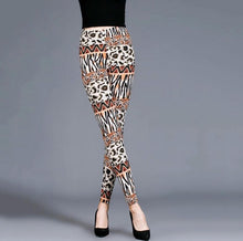 Load image into Gallery viewer, YRRETY Leggings Leopard Women Leopard Print Leggings Spring And Autumn High Elasticity Pant Leggins High Waist Elastic Legging