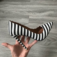 Load image into Gallery viewer, 2020 Women Classic Pumps Extreme High Heels 12cm Sexy Stilettos Ladies Pointed Toe Shoes Nude Red Blue Black Beige Leopard Heels