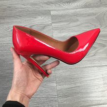 Load image into Gallery viewer, 2020 Women Classic Pumps Extreme High Heels 12cm Sexy Stilettos Ladies Pointed Toe Shoes Nude Red Blue Black Beige Leopard Heels