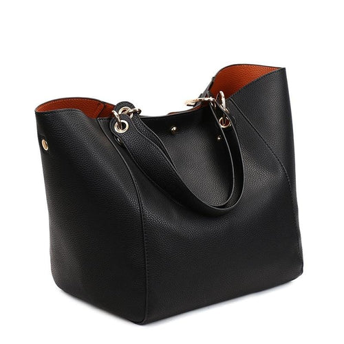 2020 Luxury brand Big Size Vintage PU Tote Handbag Women's Casual Large Capacity Shoulder Bag Girl Retro Travel Bolsa 12 colors
