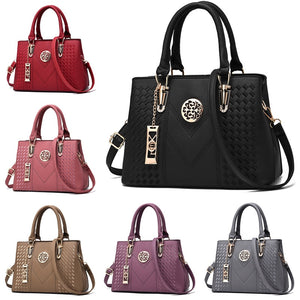 Embroidery Messenger Bags Women Leather Handbags  Bags for Women 2020 Sac a Main Ladies Hand Bag