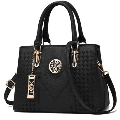 Embroidery Messenger Bags Women Leather Handbags  Bags for Women 2020 Sac a Main Ladies Hand Bag