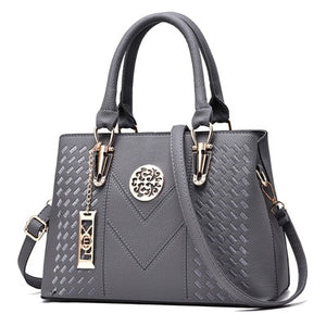 Embroidery Messenger Bags Women Leather Handbags  Bags for Women 2020 Sac a Main Ladies Hand Bag