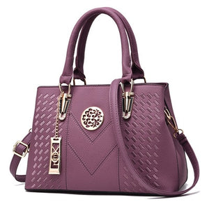 Embroidery Messenger Bags Women Leather Handbags  Bags for Women 2020 Sac a Main Ladies Hand Bag