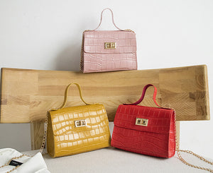 2020 Summer Women Shoulder Bag Chain Messager Crossbody Bag Tide Mini Small Package PU Leather Sweet Lady Mobile Phone Bag