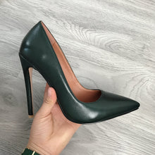 Load image into Gallery viewer, 2020 Women Classic Pumps Extreme High Heels 12cm Sexy Stilettos Ladies Pointed Toe Shoes Nude Red Blue Black Beige Leopard Heels
