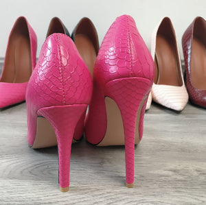 2020 Women Classic Pumps Extreme High Heels 12cm Sexy Stilettos Ladies Pointed Toe Shoes Nude Red Blue Black Beige Leopard Heels