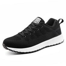 Load image into Gallery viewer, Women Casual Shoes Fashion Breathable Walking Mesh Lace Up Flat Shoes Sneakers Women 2020 Tenis Feminino White Vulcanized Shoes