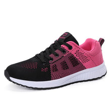 Load image into Gallery viewer, Women Casual Shoes Fashion Breathable Walking Mesh Lace Up Flat Shoes Sneakers Women 2020 Tenis Feminino White Vulcanized Shoes