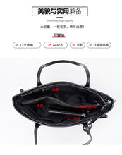 Load image into Gallery viewer, 2020 Europe and America new luxury, large capacity, simple tote bag, plaid print shopping bag, one shoulde portable women&#39;s bag
