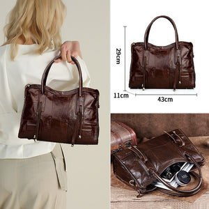 Cobbler Legend Genuine Leather Women Shoulder Bags 2020 New Trend Ladies Crossbody Bag For Women's  Luxury Designer Big Handbag