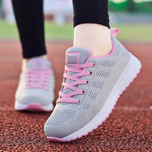 Load image into Gallery viewer, Factory Direct Women Casual Shoes Fashion Breathable Walking Mesh Flat Shoes Sneakers Women 2020 Gym Vulcanized Tenis Feminino